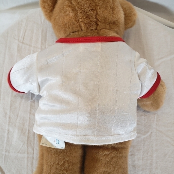 Build a bear Brown Teddy in a Soccer Shirt - Picture 6 of 6
